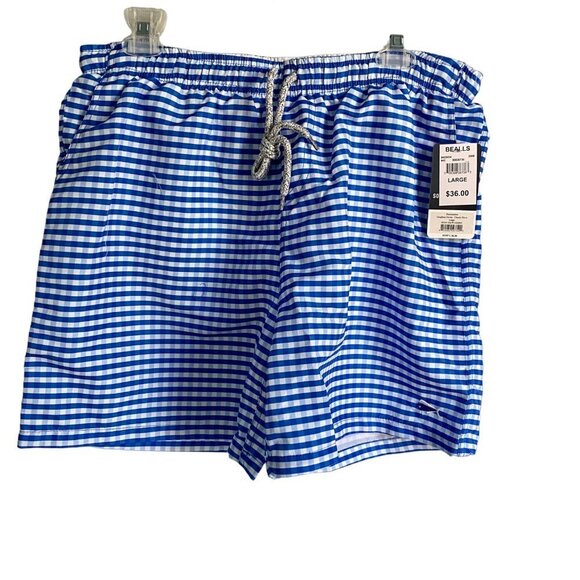 Southern Lure Swim Trunks Gingham Pattern NEW NWT - Picture 3 of 12